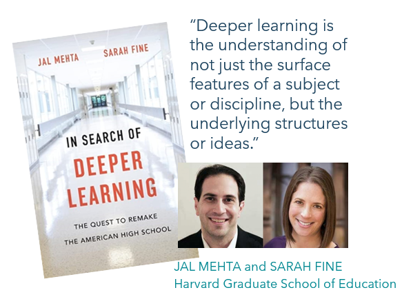 deeper learning book quote