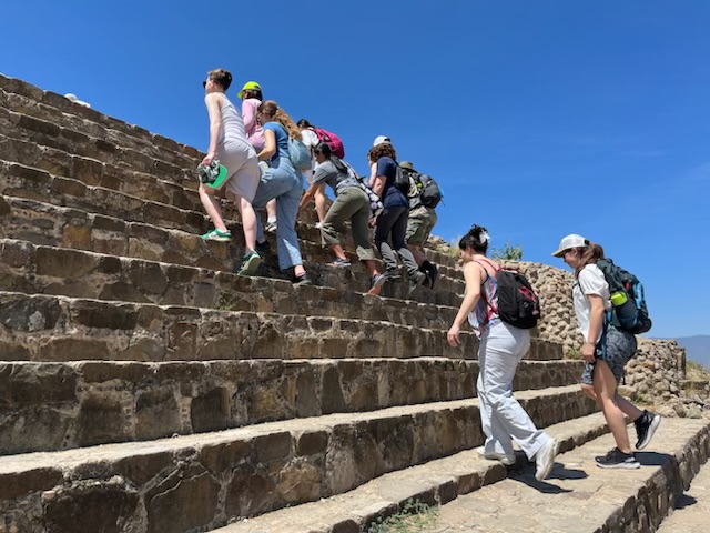 pyramid climb